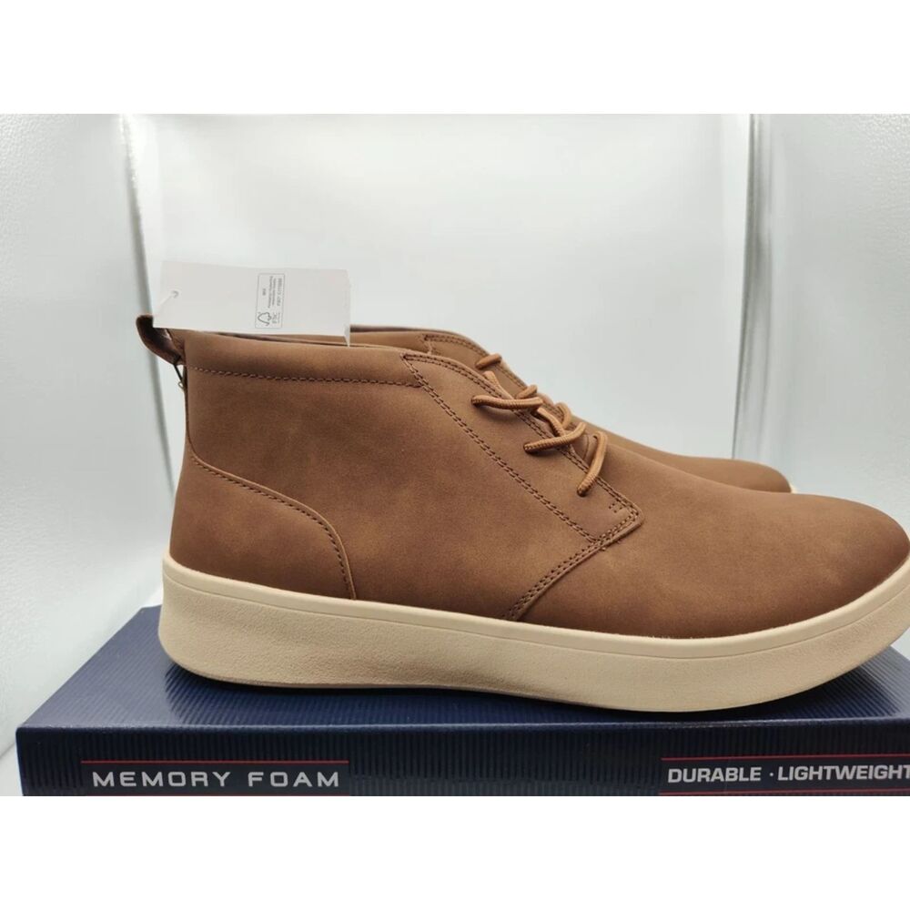 IZOD Palmer Men's Size 10 Lace-Up Brown Chukka Boots 1815298 new